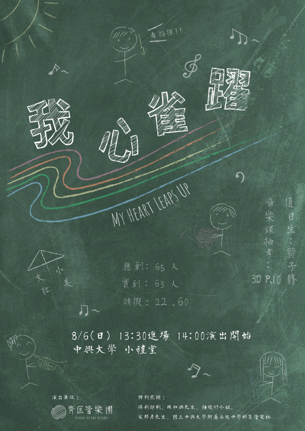 2023 春夏樂季音樂會《我心雀躍》